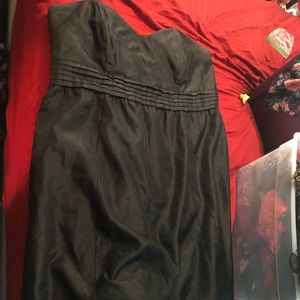 Lane Bryant Black Strapless Dress